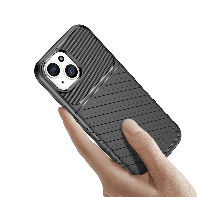 Armored iPhone 15 Thunder Case - black_6