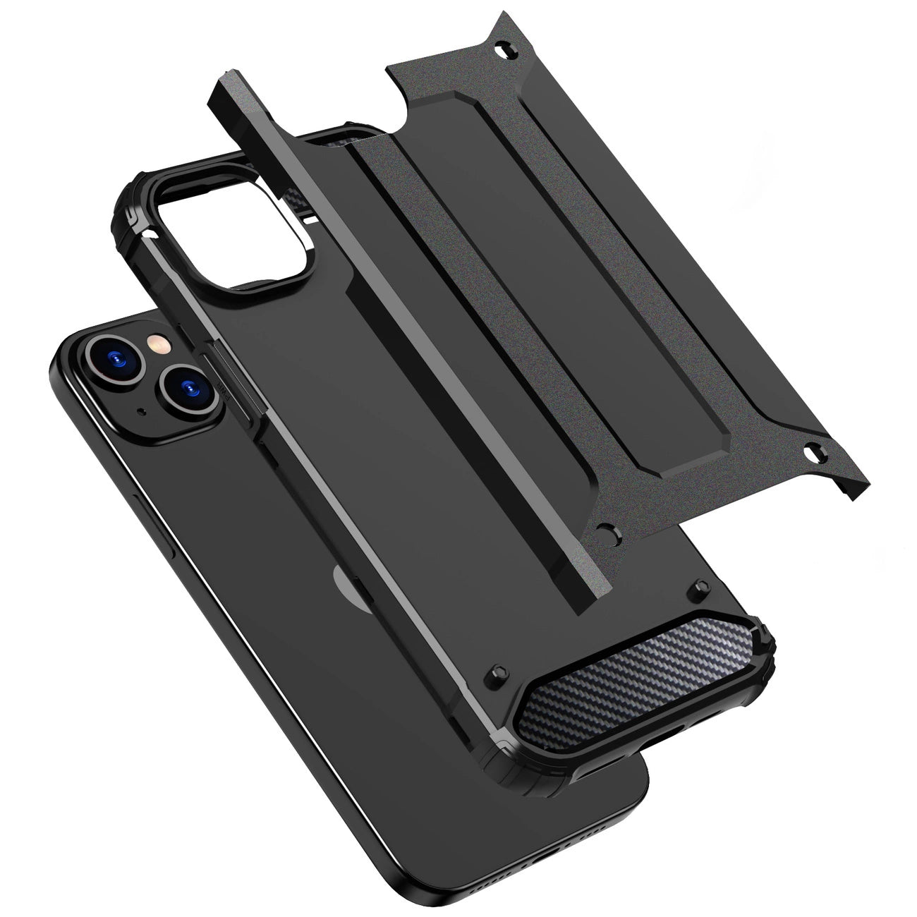 iPhone 15 Plus Hybrid Armor case - blue_4
