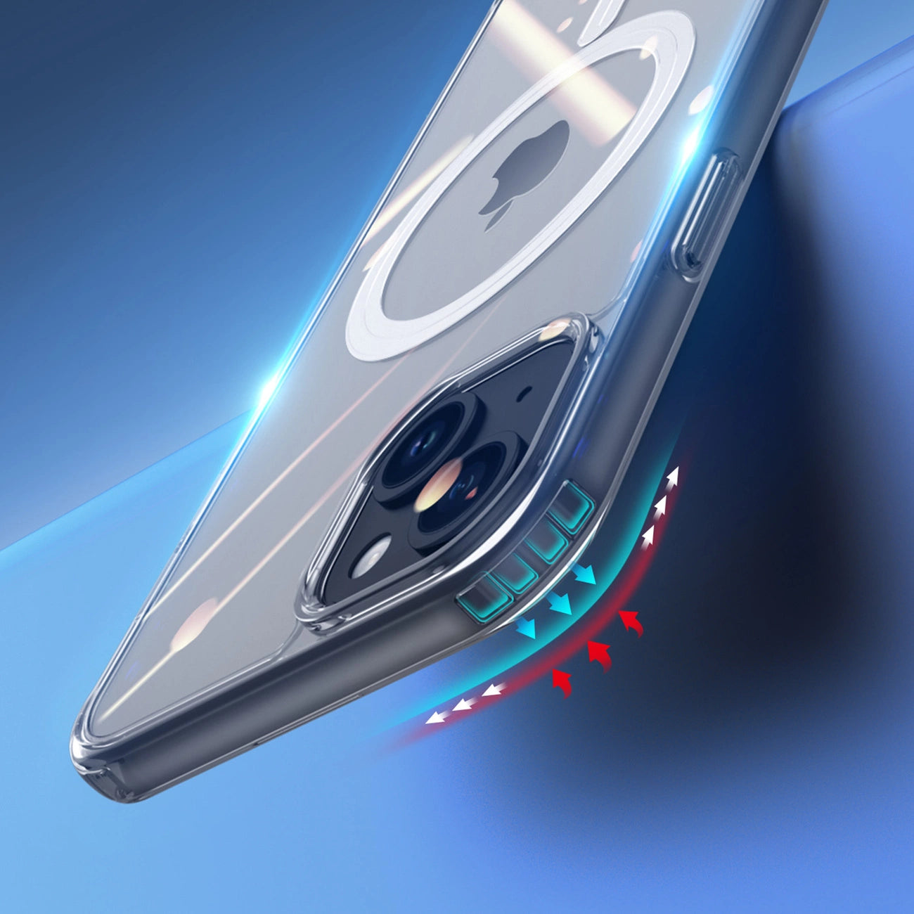 iPhone 15 Plus Case with MagSafe Dux Ducis Clin - Transparent_8