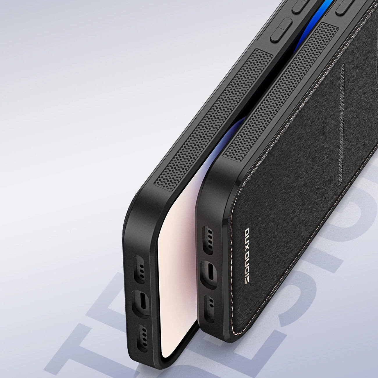 3in1 Wallet Case with Stand for iPhone 14 Pro MagSafe RFID Blocker Dux Ducis Rafi Mag - Black_11