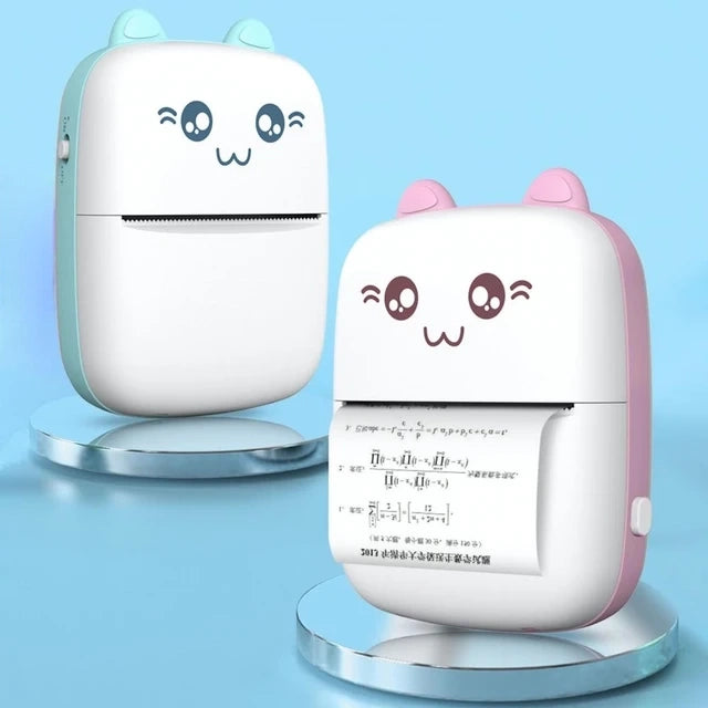 Thermal printer mini cat HURC9 - blue_10