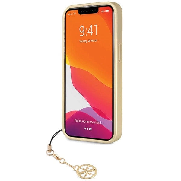 Guess 4G Charms Collection case for iPhone 14 Pro Max - gray_4