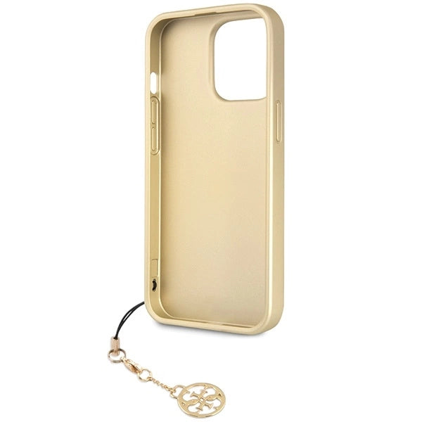Guess 4G Charms Collection case for iPhone 14 Pro Max - gray_6