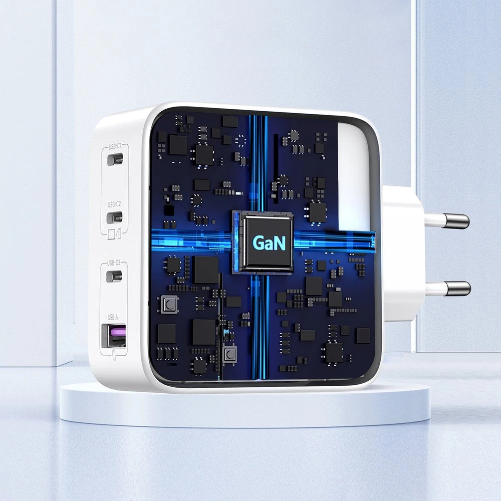 GaN Fast Charger 3xUSB C / USB 100W PPS Ugreen CD226 - White_6