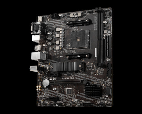 MSI A520M PRO placa base AMD A520 Zócalo AM4 micro ATX_2
