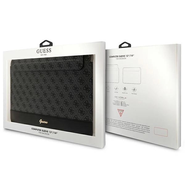 Guess 4G Stripe Metal Logo case for 14" laptop - black_3
