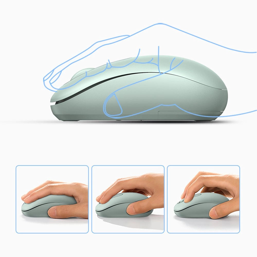 Ugreen MU105 USB 2.4GHz wireless mouse - green_1