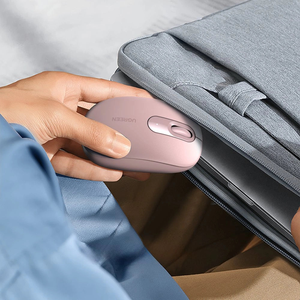 Wireless Mouse USB 2.4GHz Ugreen MU105 - Pink_2
