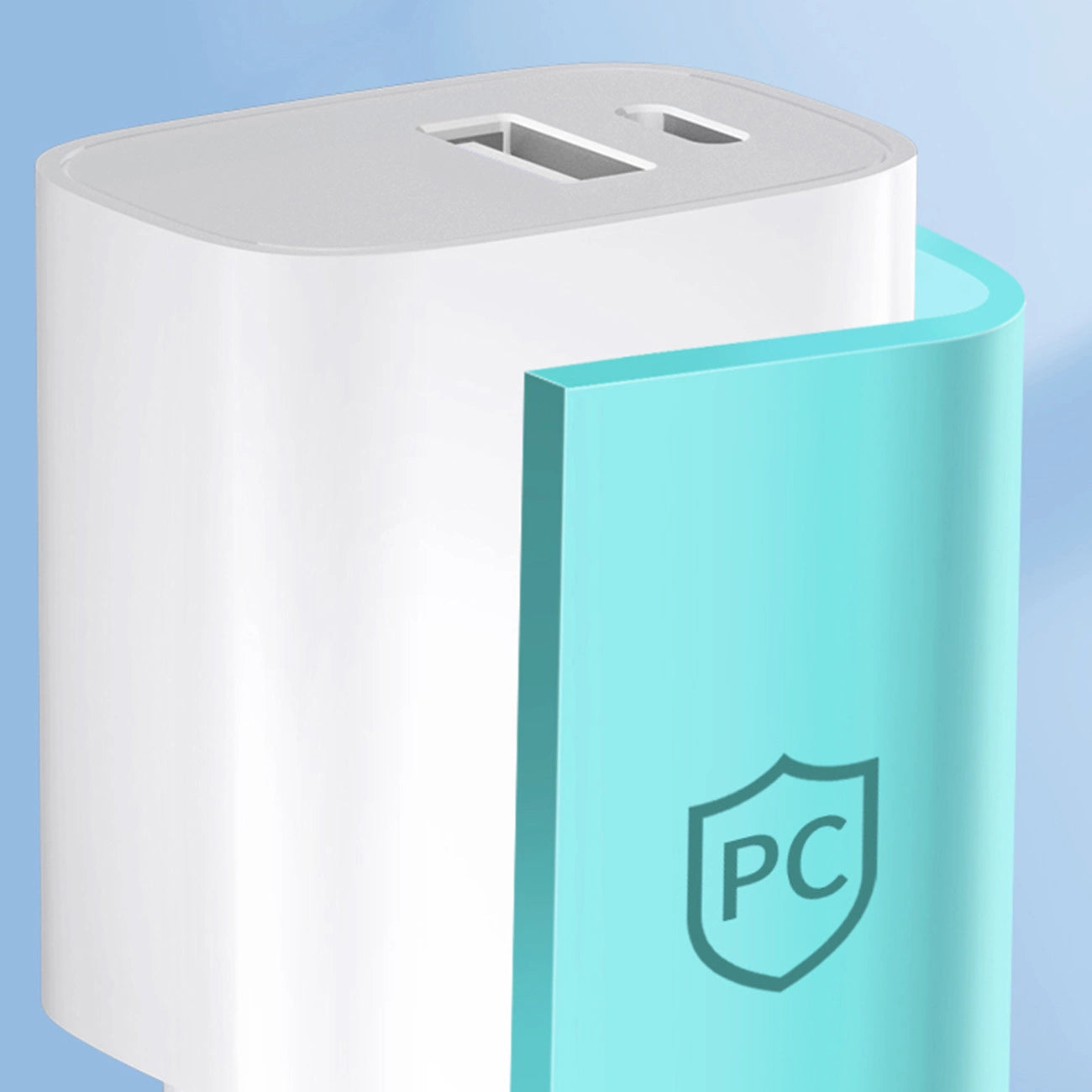 Wozinsky WGWCW USB-A USB-C 20W wall charger - white_15