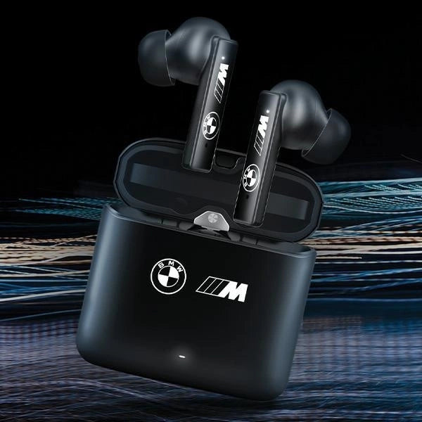 BMW Bluetooth headphones BMWSES20MAMK TWS + docking station black/black M Collection_5
