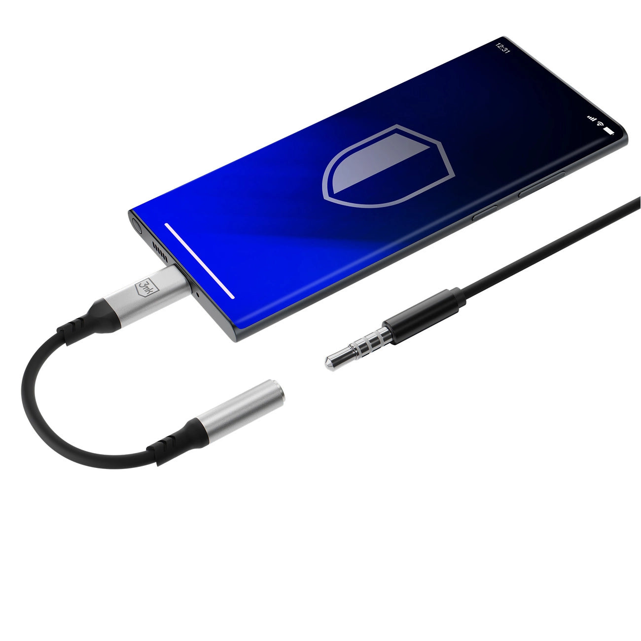 3mk USB-C adapter - 3.5 mm minijack - silver_6