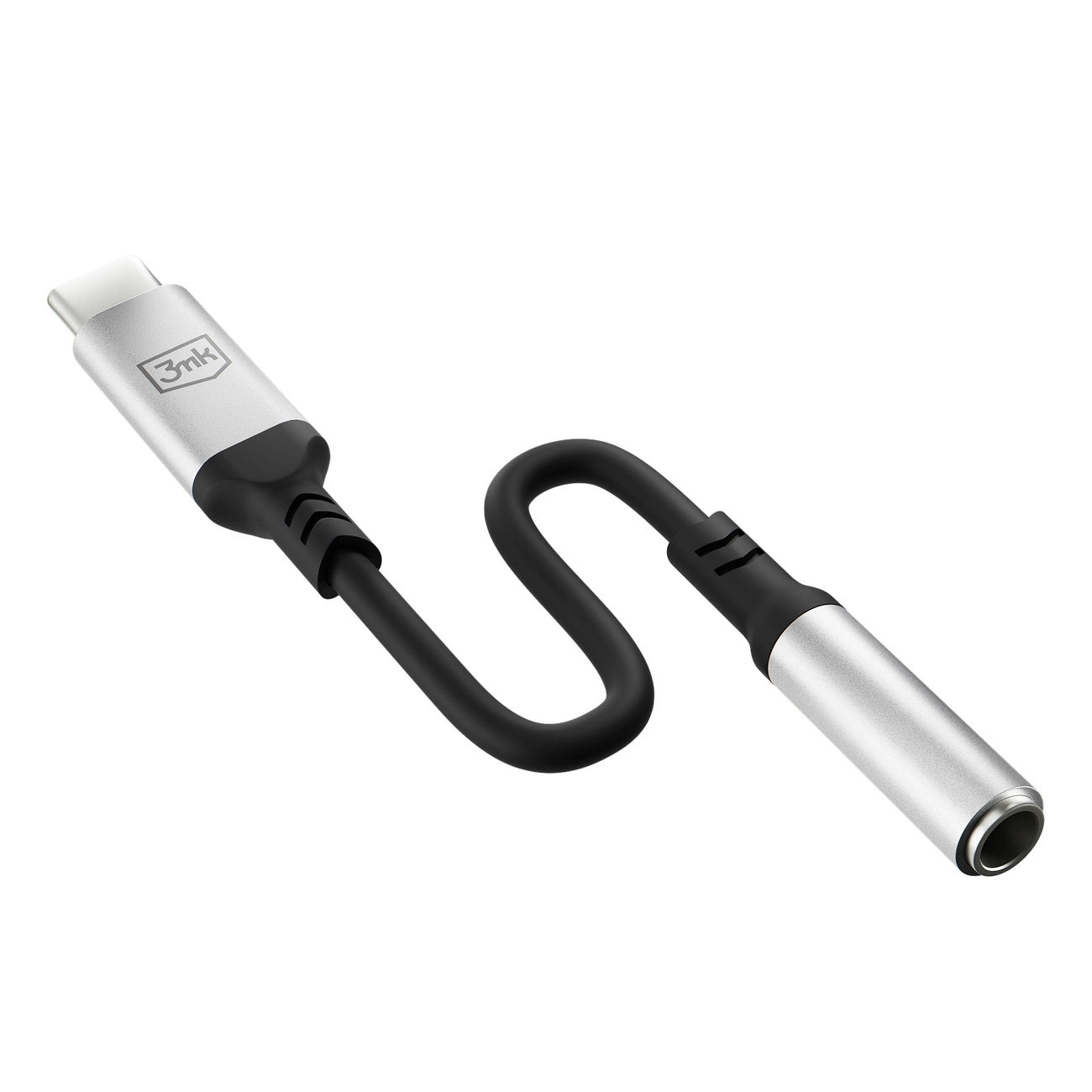 3mk USB-C adapter - 3.5 mm minijack - silver_8