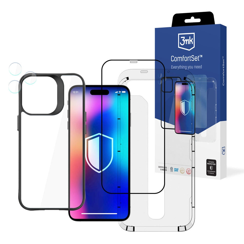 Apple iPhone 14 Pro Max - 3mk Comfort Set 4 in 1_0