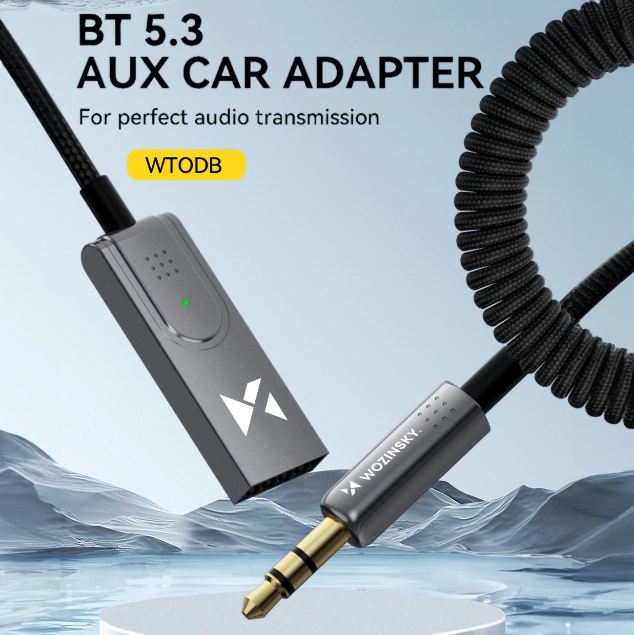 Wozinsky WTODB Bluetooth 5.3 audio adapter / AUX audio receiver_4