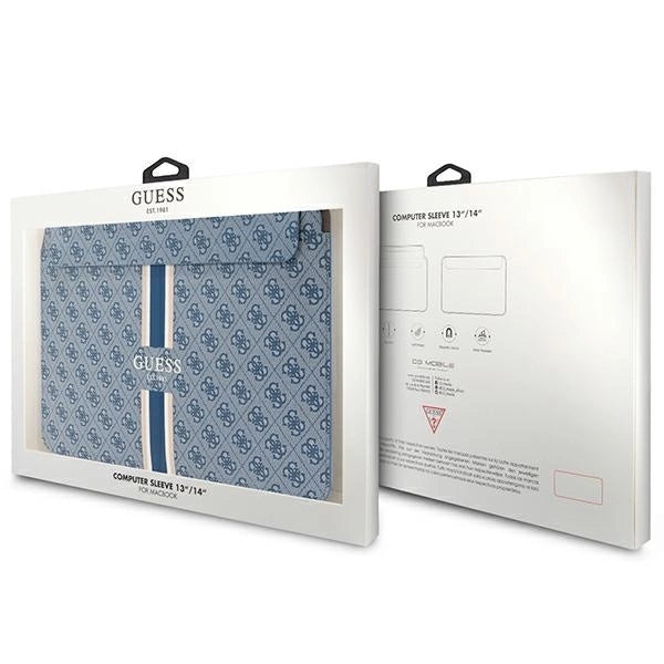 Guess 4G Printed Stripes cover for a 14" laptop - blue_3