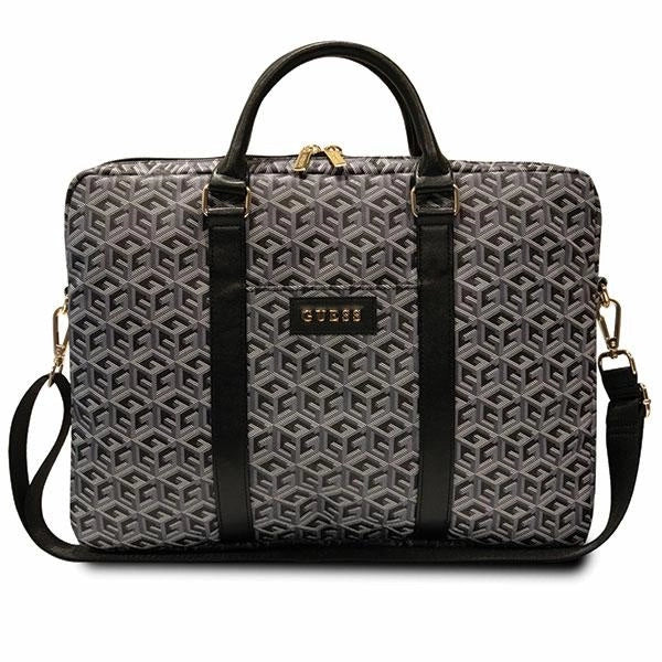Guess GCube Stripes bag for a 16" laptop - black_0