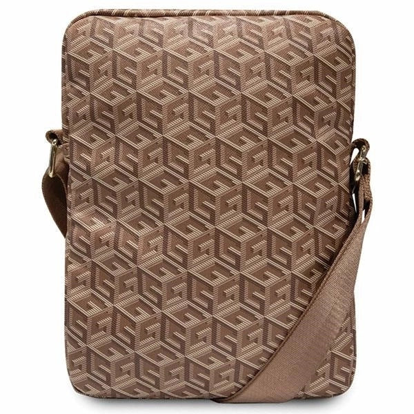 Guess Bag GUTB10HGCFSEW 10" brown/brown GCube Stripe Tablet Bag_2