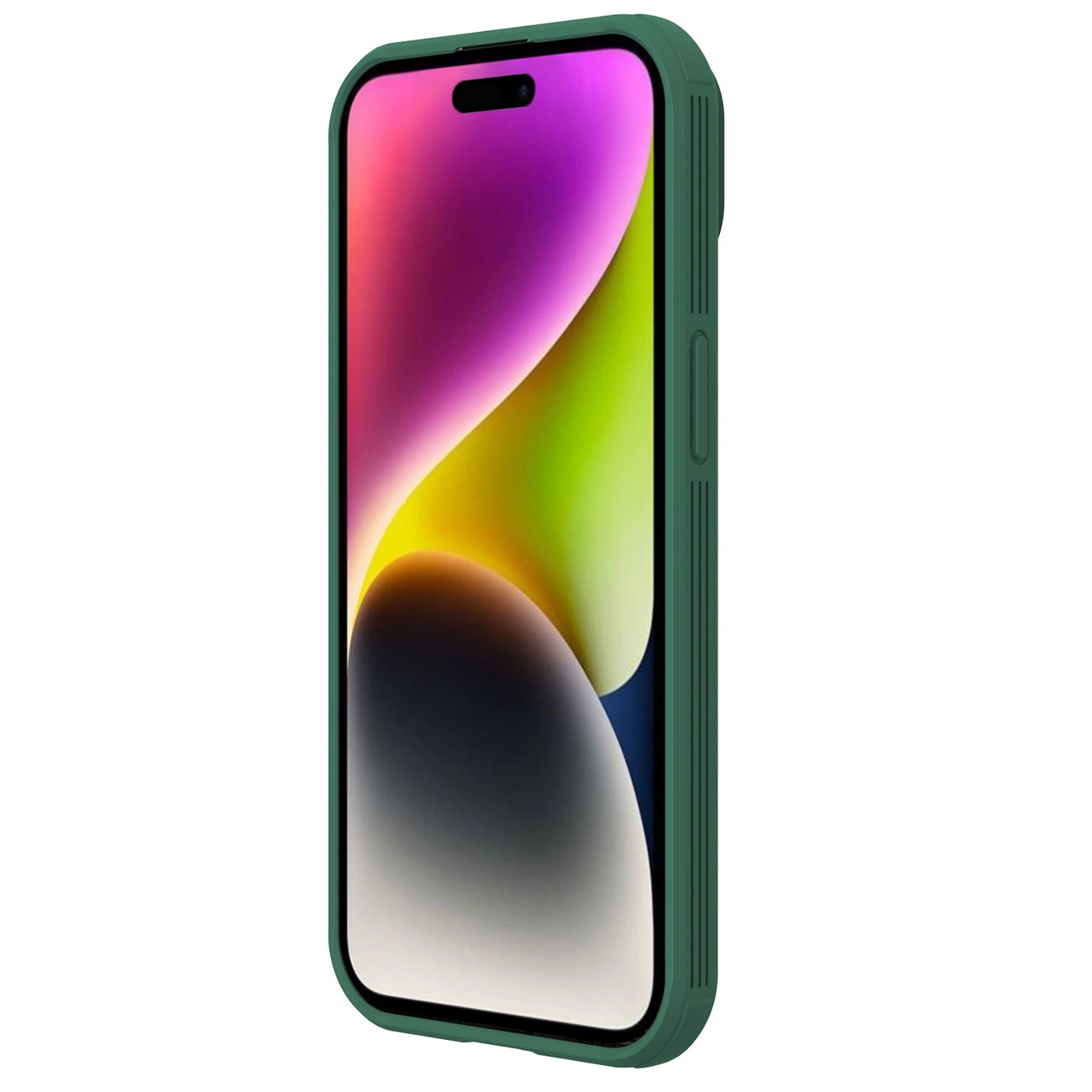 Nillkin CamShield Pro Magnetic Case for iPhone 15 Plus with Camera Protector - Green_3