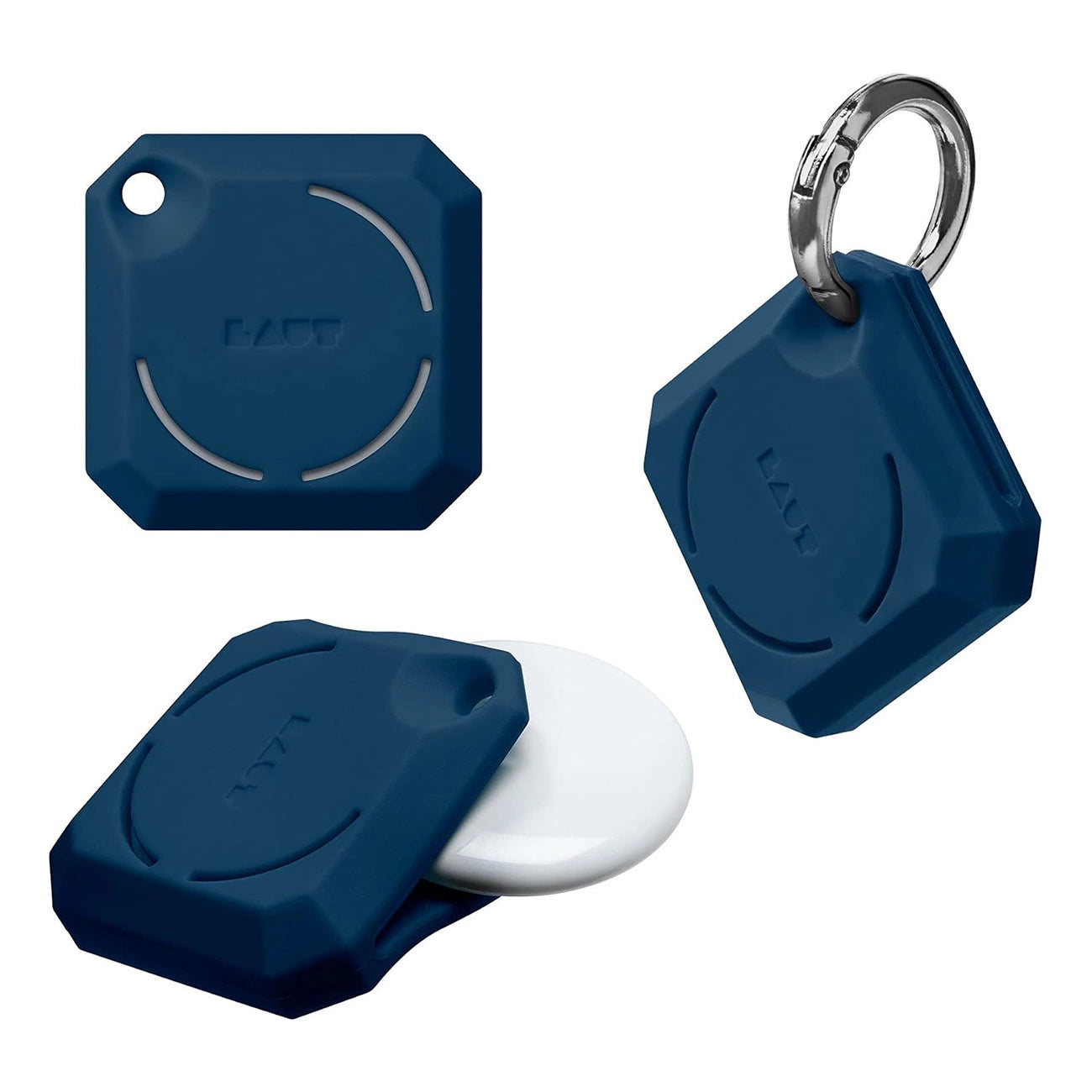 LAUT Huex Gems - protective case for AirTag (navy)_1