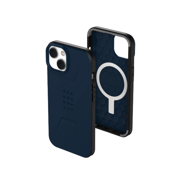 UAG Civilian MagSafe case for iPhone 14 Plus - blue_1