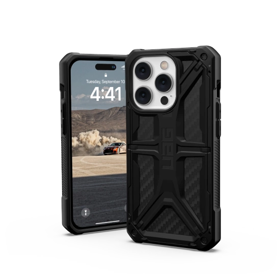 UAG Monarch case for iPhone 14 Pro Max - black carbon_1