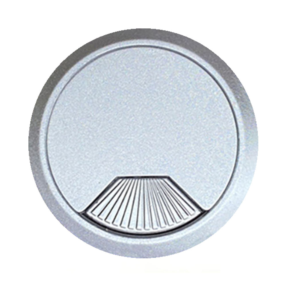 Blister tampa passa-cabos tpc01 ø60x22mm prata 90620 edm_0