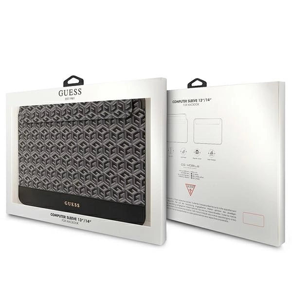 Guess GCube Stripes case for a 14" laptop - black_3