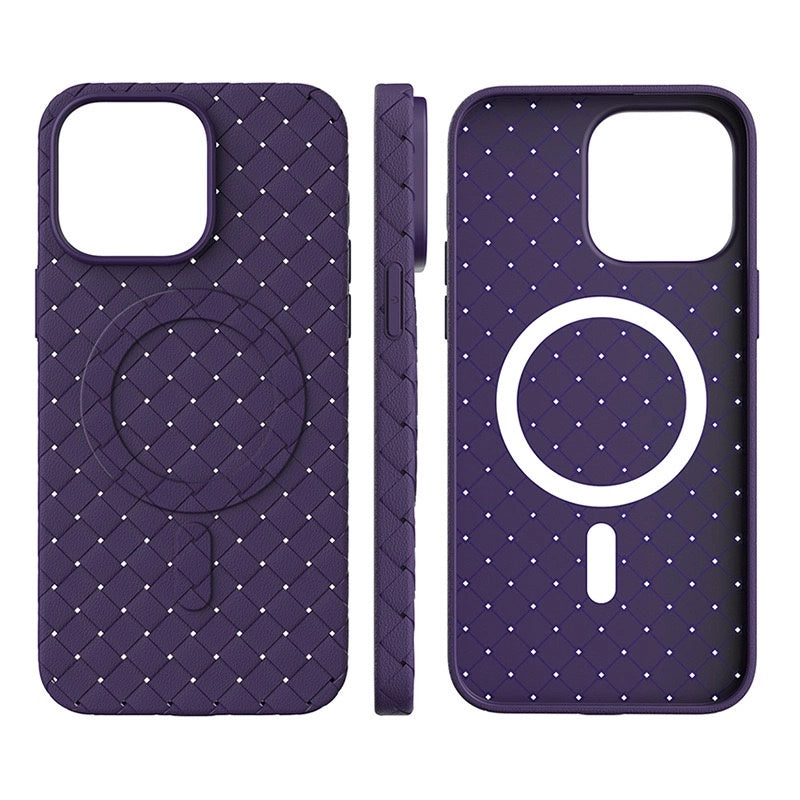 MagSafe Woven Case for iPhone 15 Pro - black_2