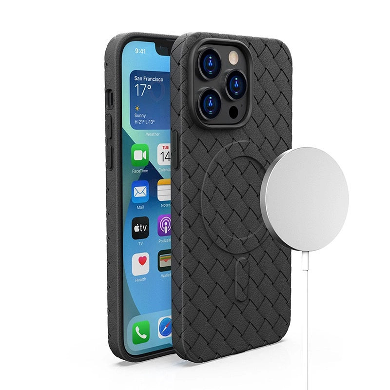 MagSafe Woven Case for iPhone 15 Pro - black_0