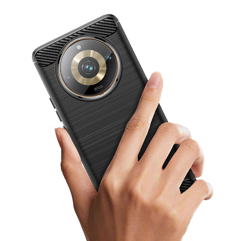 Flexible carbon pattern case for Realme 11 Pro / 11 Pro+ Carbon Case - black_5