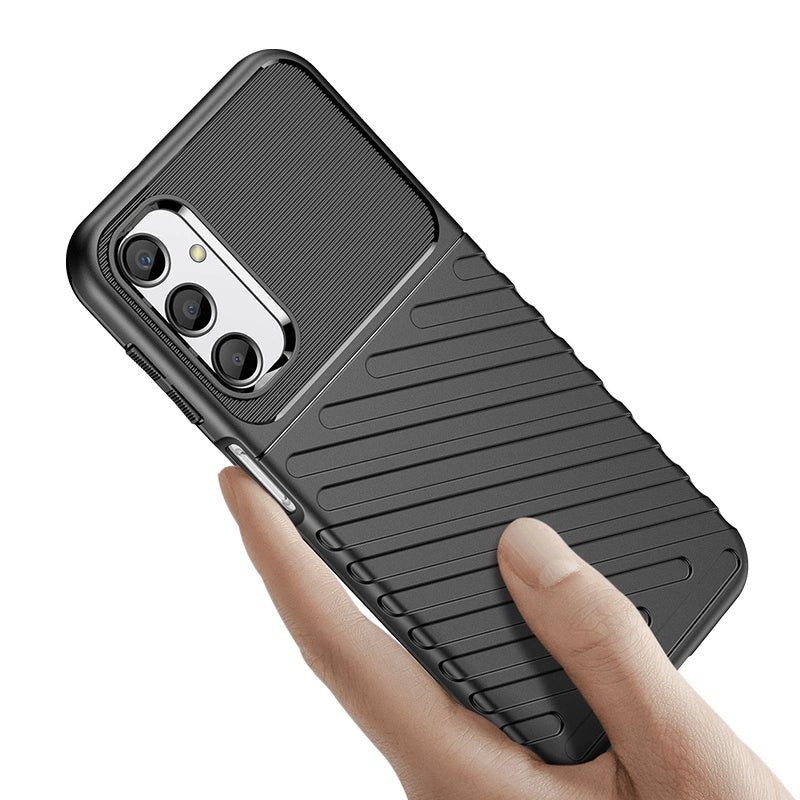 Armored Samsung M34 Thunder Case - black_4