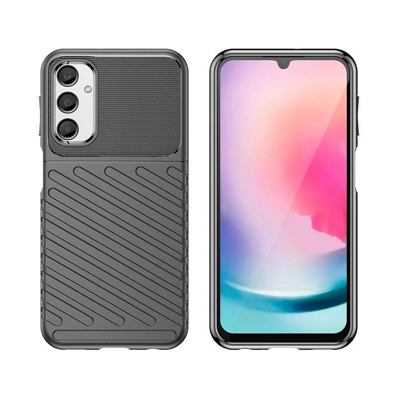 Armored Samsung M34 Thunder Case - black_5