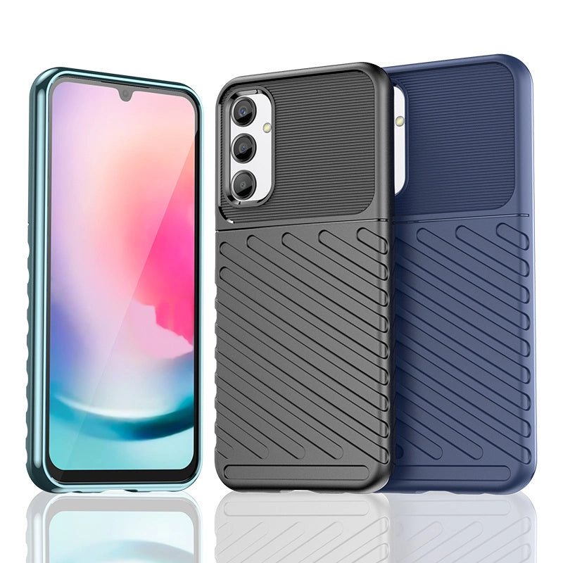 Armored Samsung M34 Thunder Case - black_6