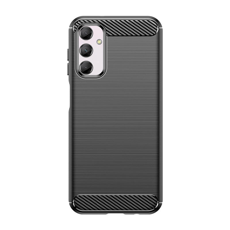 Flexible carbon pattern case for Samsung Galaxy M14 Carbon Case - black_6