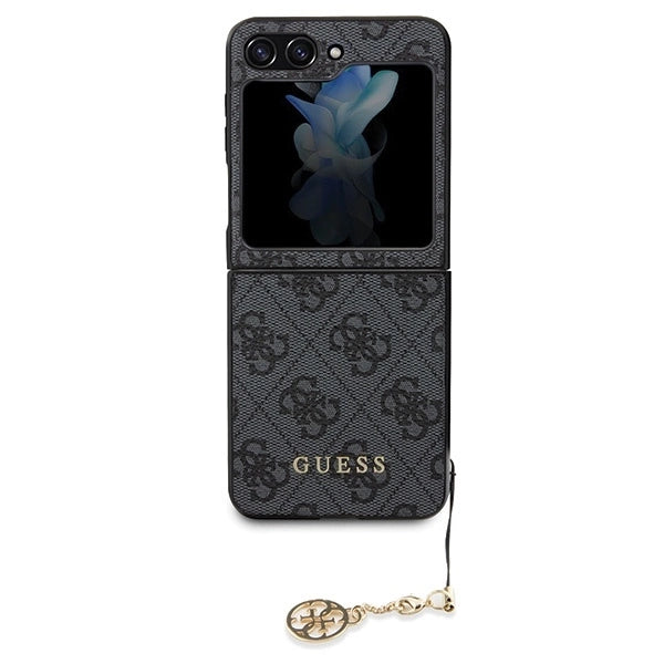 Guess 4G Charms Collection case for Samsung Galaxy Z Flip 5 - gray_1