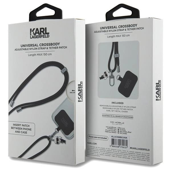 Karl Lagerfeld KLUCNMSCKIK Universal CBDY Cord case - black_2