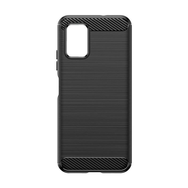 Carbon Case silicone case for Nokia C300 - black_2