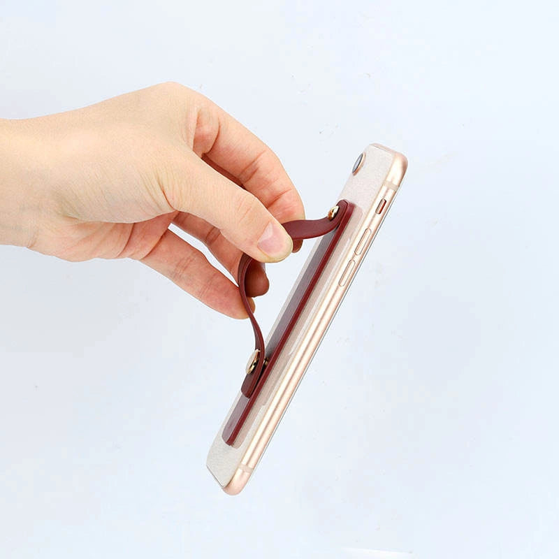 Self-adhesive finger holder with zipper - green_4