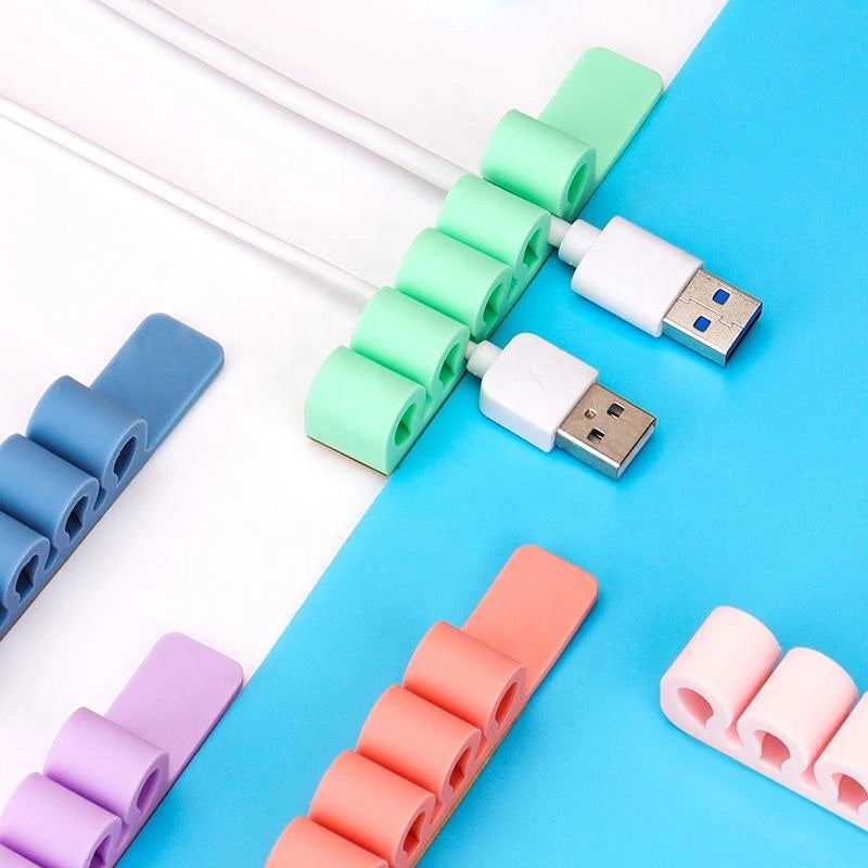 Silicone office organizer - pink_5