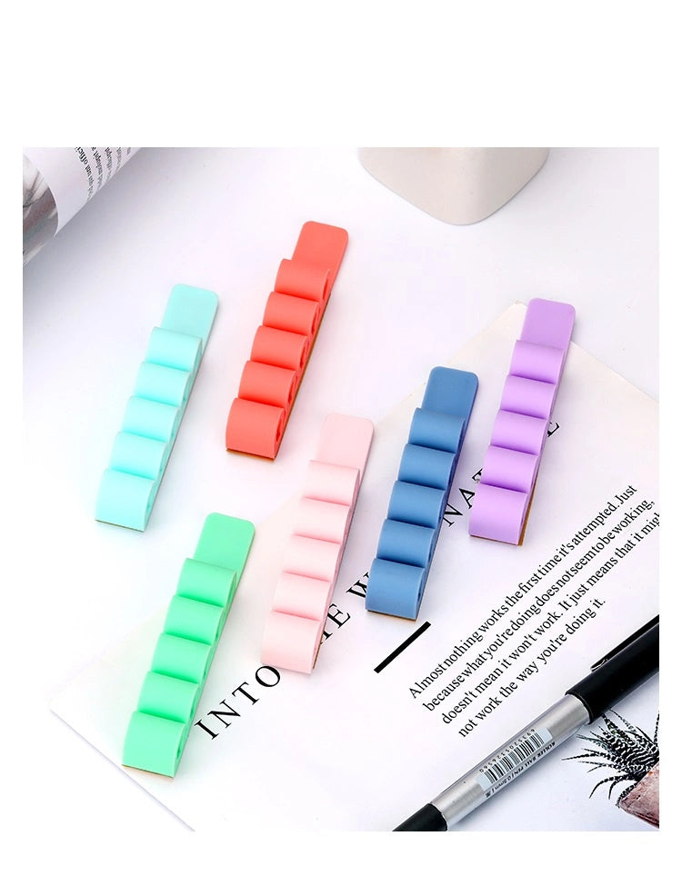 Silicone office organizer - purple_2