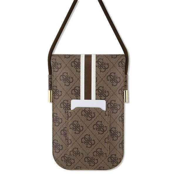 Guess GUOWBP4RPSW handbag - brown 4G Stripes_1