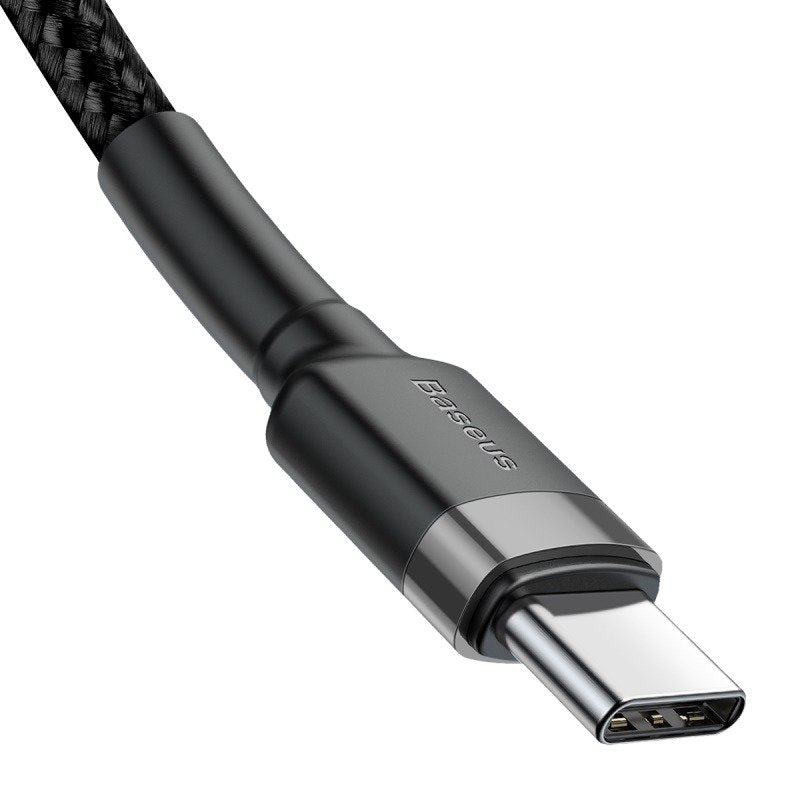 Baseus CATKLF-GG1 USB-C - USB-C PD QC cable 60W 3A 480Mb/s 1m - black and gray_5