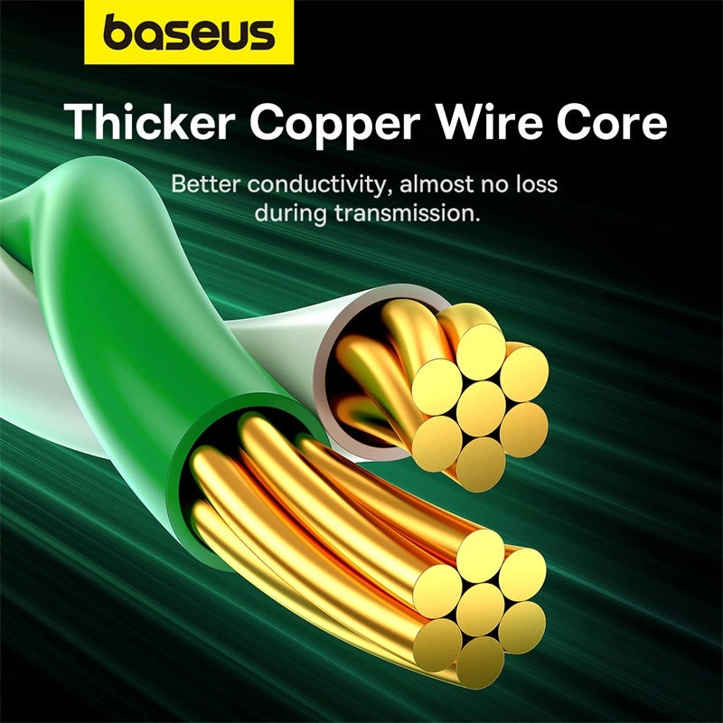 Baseus fast network cable RJ-45 cat.8 40Gbps 1m round - black_14