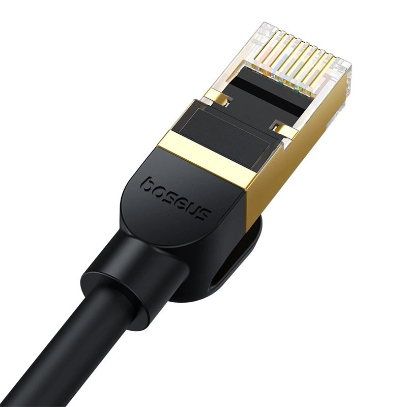Baseus fast network cable RJ-45 cat.8 40Gbps 1m round - black_7