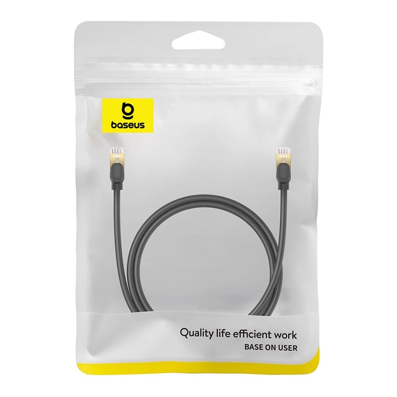Baseus fast network cable RJ-45 cat.8 40Gbps 1m round - black_4