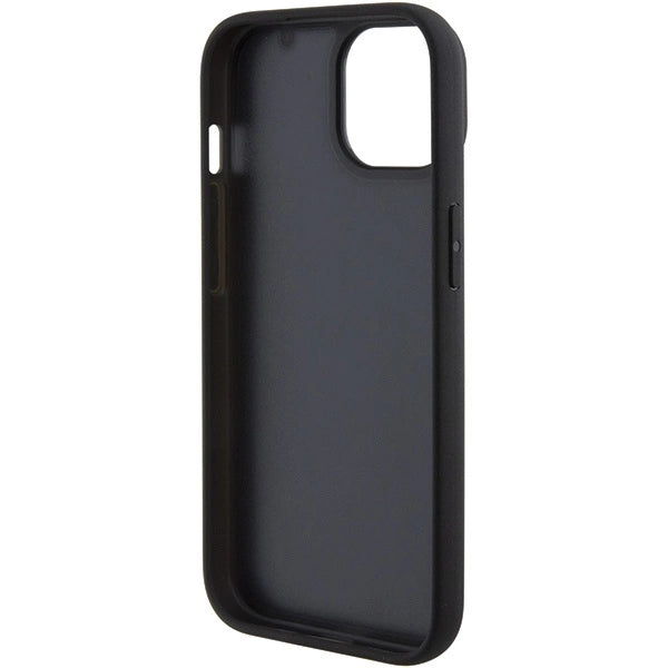BMW Leather Hot Stamp case for iPhone 15 Plus - black_6