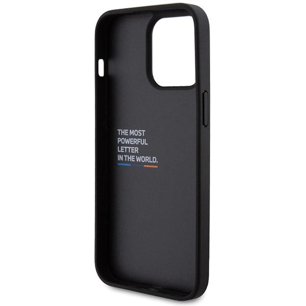 BMW Leather Carbon case for iPhone 15 Pro Max - black_6