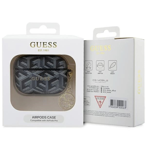Guess GUAPPGCE4CK case for AirPods Pro - black GCube Charm_2