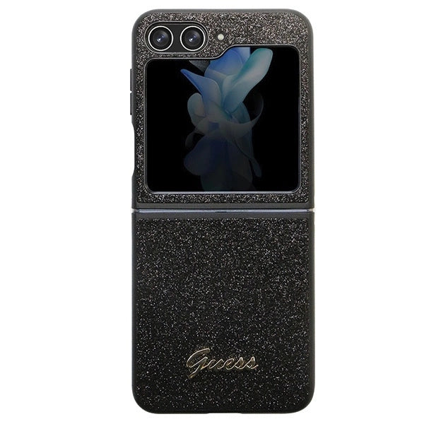 Guess Glitter Script case for Samsung Galaxy Z Flip 5 - black_1