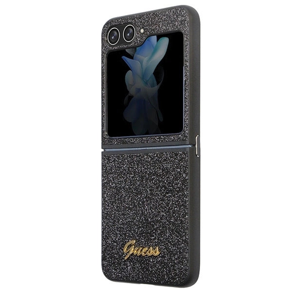 Guess Glitter Script case for Samsung Galaxy Z Flip 5 - black_5